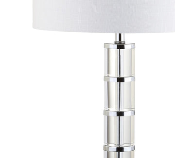 Hailey 26" Crystal LED Table Lamp - JONATHAN Y